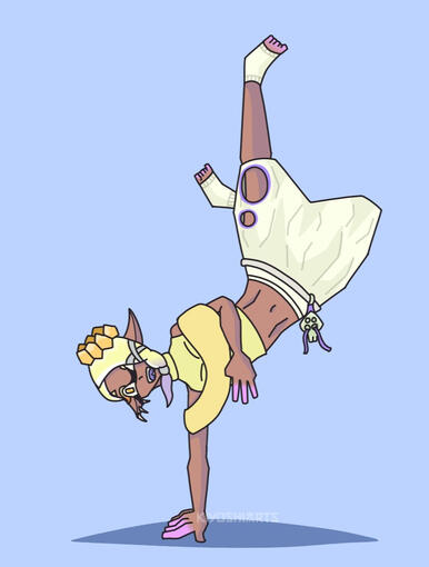 Frye breakdancing