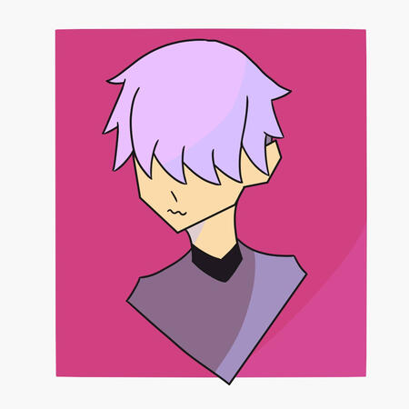 Purple Hair