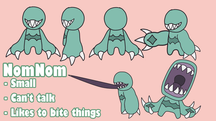 NomNom Character sheet